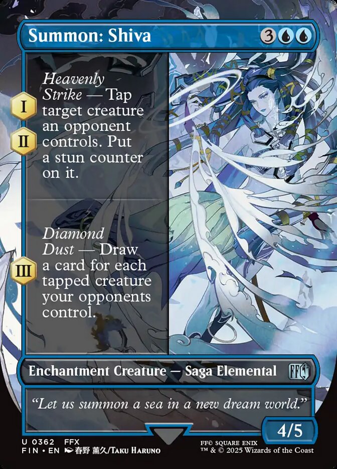 Summon: Shiva - 362 (Foil) (JP)