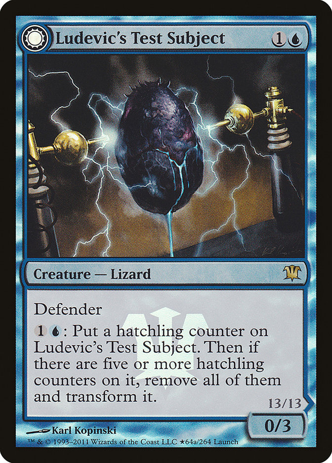 Ludevic's Test Subject // Ludevic's Abomination - 64★ (Foil)