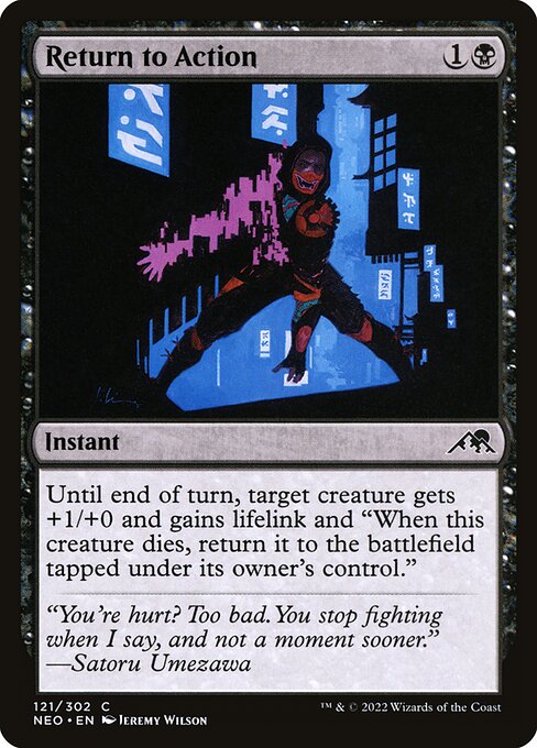 Return to Action NEO #121 Non-Foil