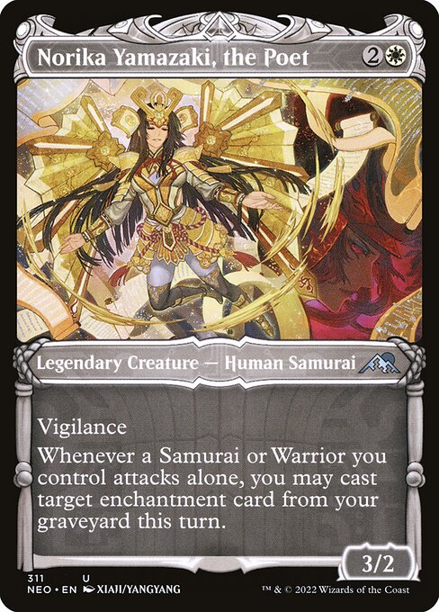 Norika Yamazaki, the Poet NEO #311 Non-Foil