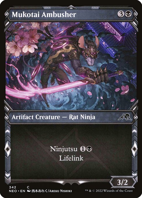 Mukotai Ambusher NEO #342 Non-Foil
