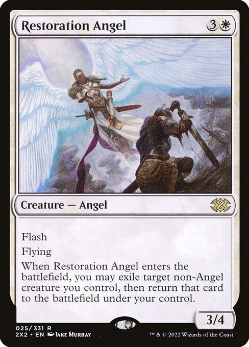 Restoration Angel 2X2 #25 Foil