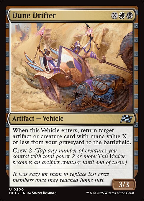 Dune Drifter - 200 (Normal) Near Mint_Non-Foil