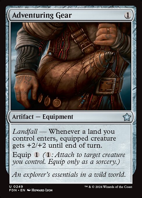 Adventuring Gear (Non Foil) near_mint