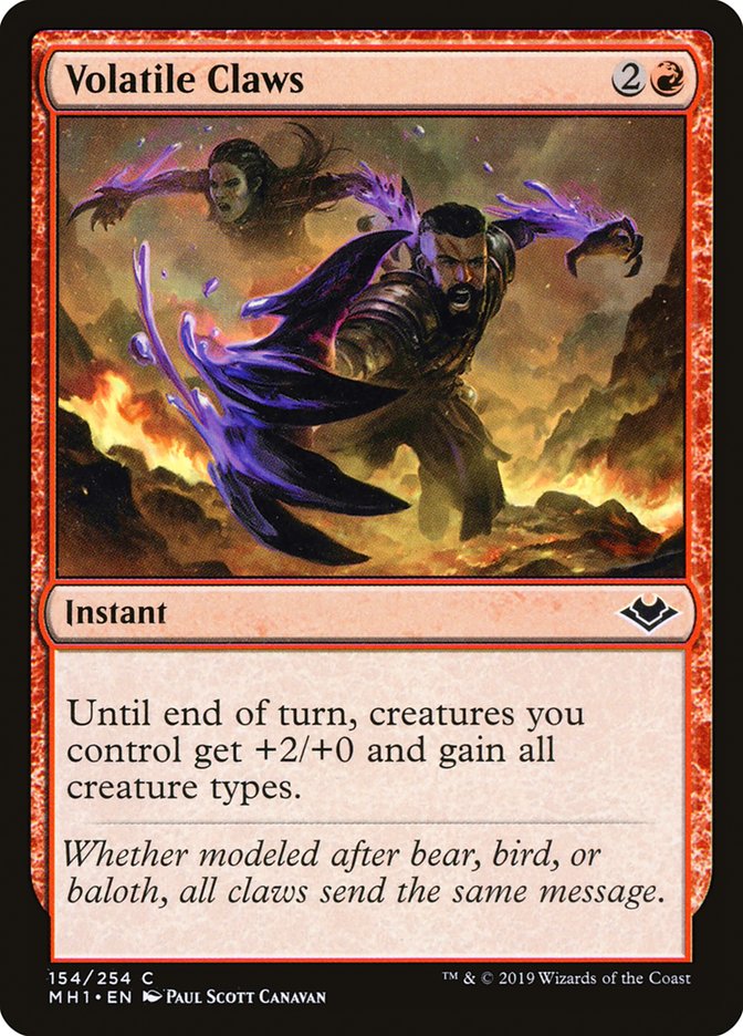 Volatile Claws (MH1 154)