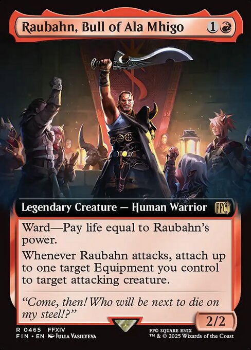 JP Raubahn, Bull of Ala Mhigo - 465 (Normal) Near Mint_Non-Foil
