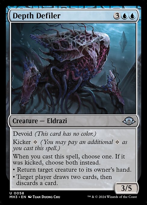 Depth Defiler - 58 (Normal) Near Mint_Non-Foil