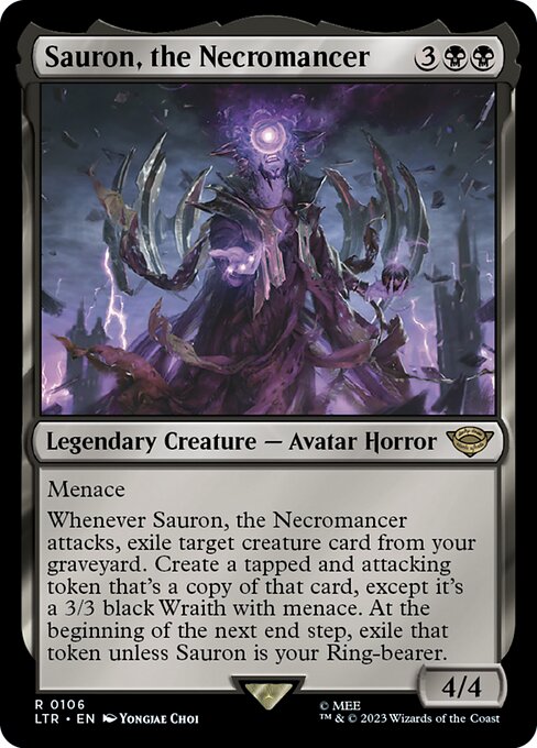 Sauron, the Necromancer - 106 (Normal) Near Mint_Non-Foil