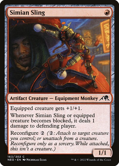 Simian Sling NEO #163 Non-Foil