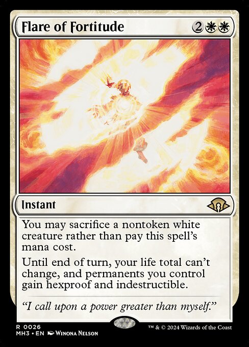 Flare of Fortitude - 26 (Normal) Near Mint_Non-Foil