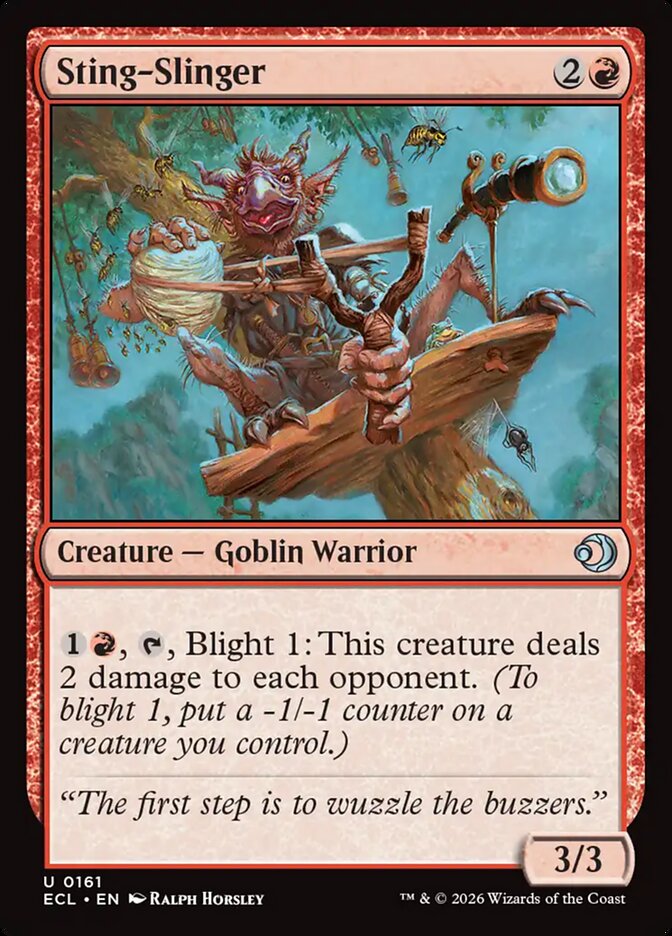 Sting-Slinger - 161 (Foil)