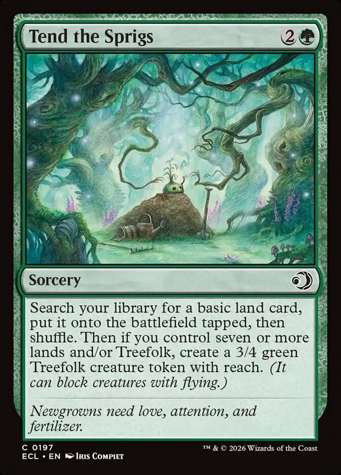 Tend the Sprigs - 197 (Foil)