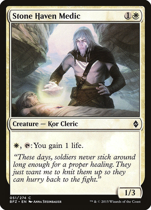 Stone Haven Medic - 51 (Normal) Near Mint_Non-Foil