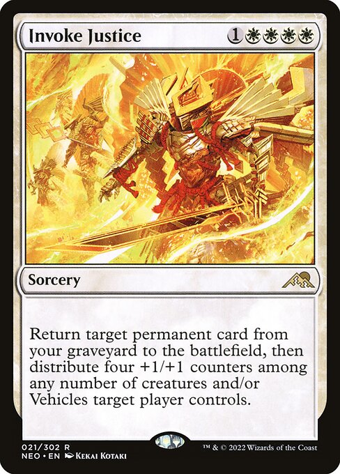 Invoke Justice NEO #21 Non-Foil