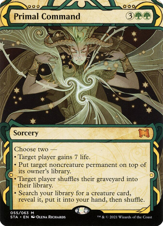 Primal Command - 55 (Etched Foil)