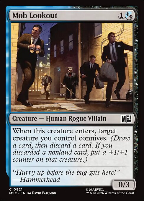 Mob Lookout - 821 (Foil)