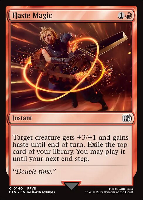 Haste Magic - 140 (Normal) Near Mint_Non-Foil