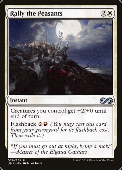 Rally the Peasants - 28 (Normal) Near Mint_Non-Foil