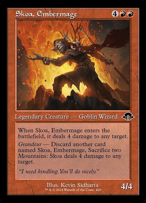 Skoa, Embermage Retro - 420 (Normal) Near Mint_Non-Foil