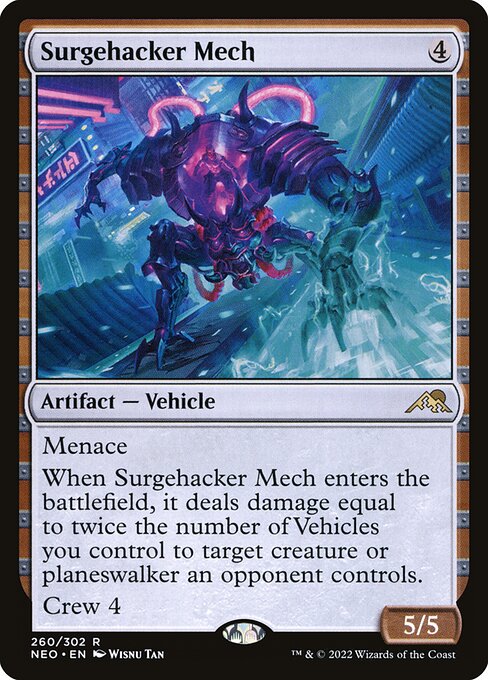 Surgehacker Mech NEO #260 Non-Foil