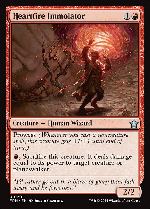 Heartfire Immolator (Non Foil) near_mint
