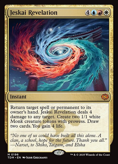 Jeskai Revelation - 196 (Normal) Near Mint_Non-Foil