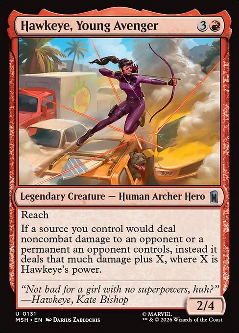 Hawkeye, Young Avenger - 131 (Foil)
