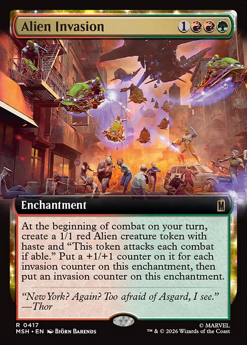 Alien Invasion - 417 (Non-Foil)