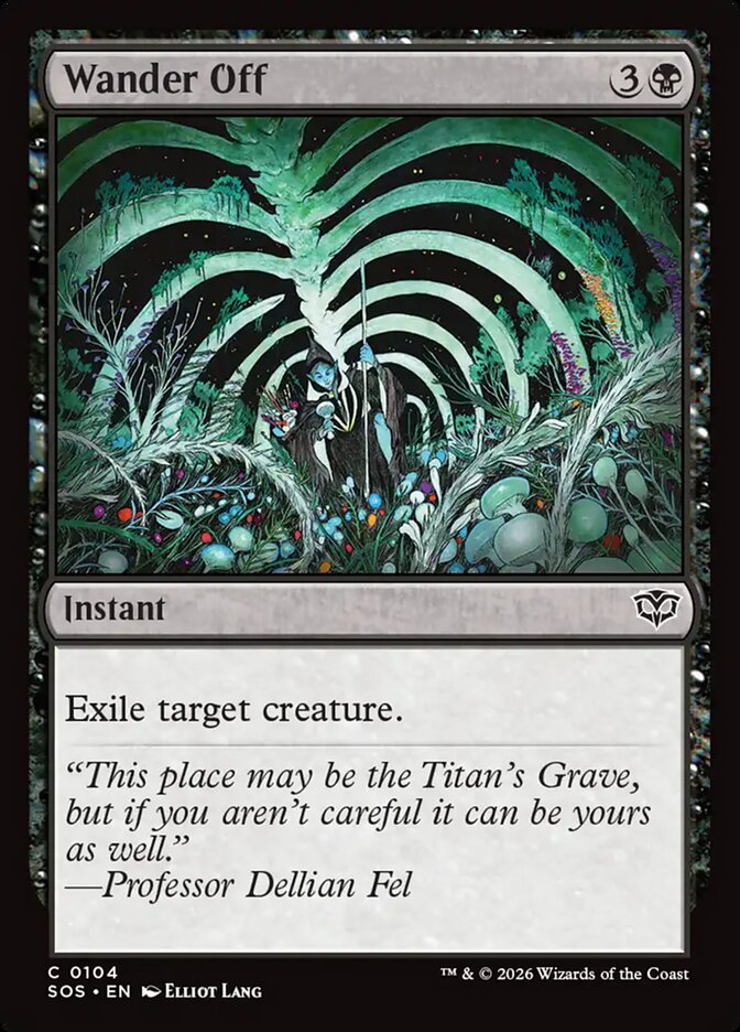 Wander Off - 104 (Foil)