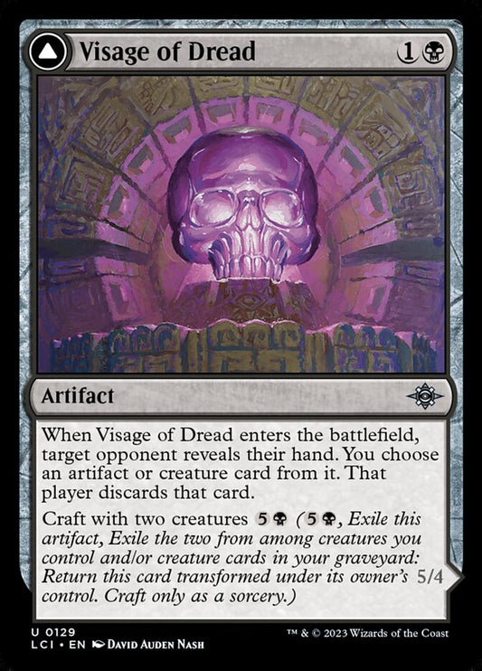 Visage of Dread // Dread Osseosaur - 129