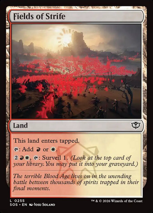 Fields of Strife - 255 (Foil)