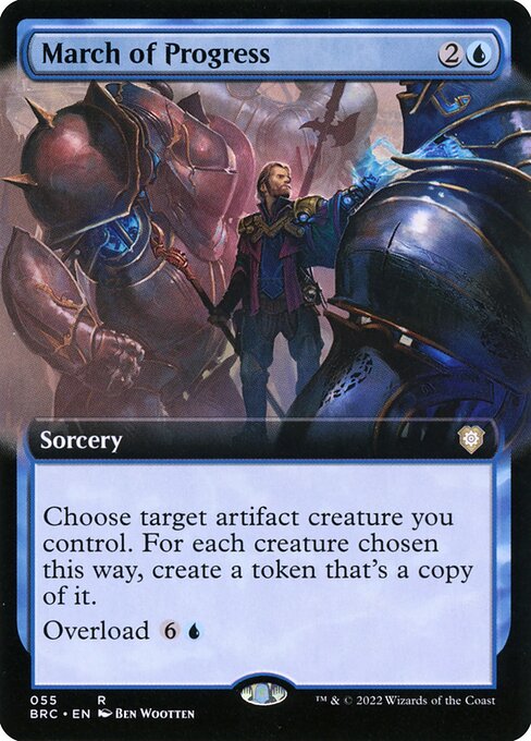 March of Progress - 55 (Normal) Near Mint_Non-Foil