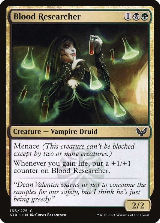 Blood Researcher - 166 (Foil)