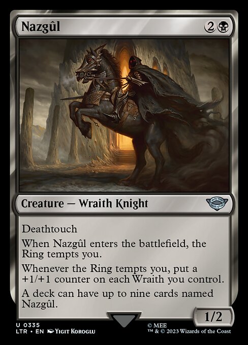 Nazgûl - 335 (Normal) Near Mint_Non-Foil