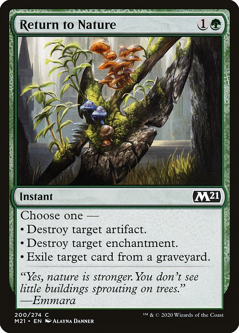 Return to Nature - 200 (Foil) Near Mint_Foil