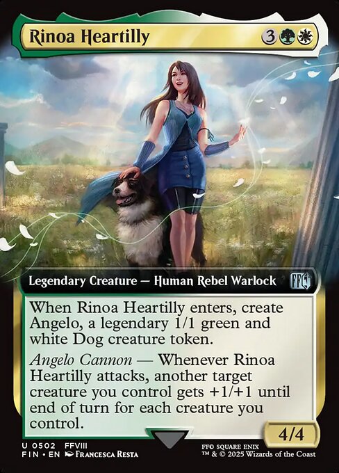 JP Rinoa Heartilly - 502 (Normal) Near Mint_Non-Foil