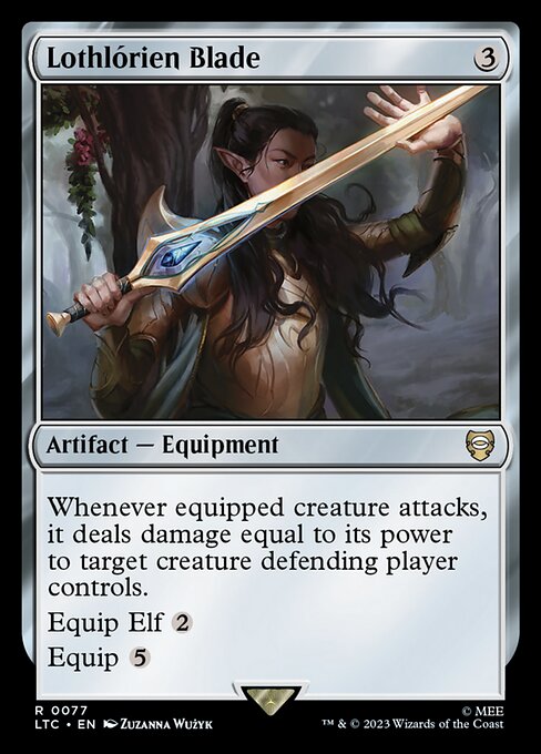 Lothlórien Blade LTC #77 Non-Foil