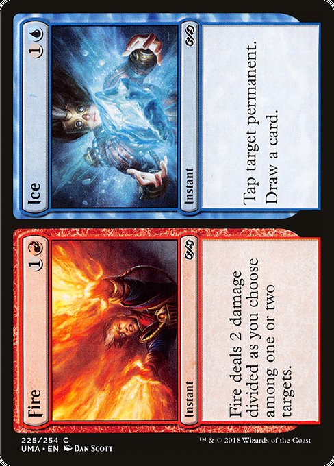 Fire // Ice - 225 (Normal) Near Mint_Non-Foil