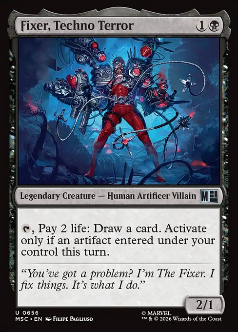 Fixer, Techno Terror - 656 (Foil)