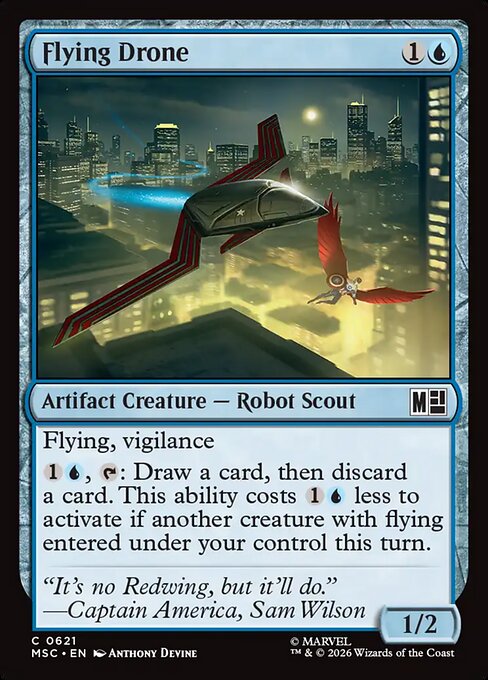 Flying Drone - 621 (Foil)