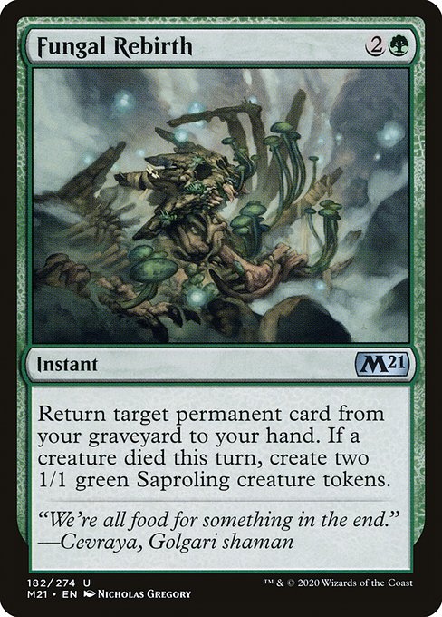 Fungal Rebirth - 182 (Foil) Near Mint_Foil