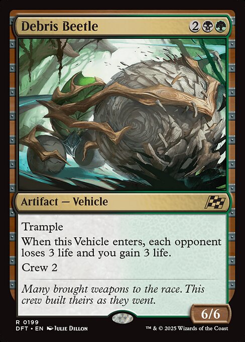 Debris Beetle DFT #199 Non-Foil