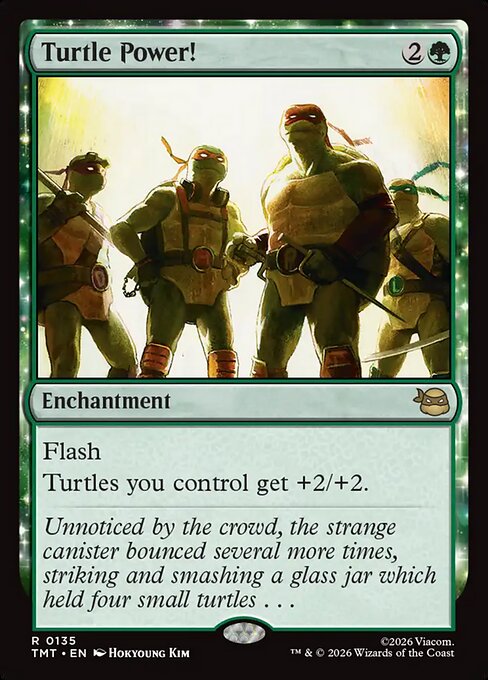 Turtle Power! TMT #135 Non-Foil
