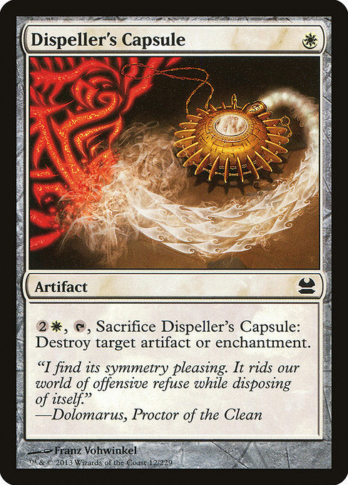 Dispeller's Capsule - 12 (Normal) Near Mint_Non-Foil