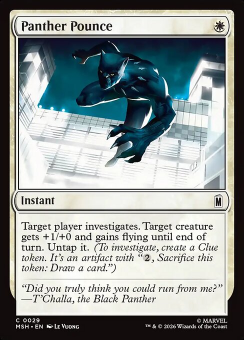 Panther Pounce - 29 (Foil)