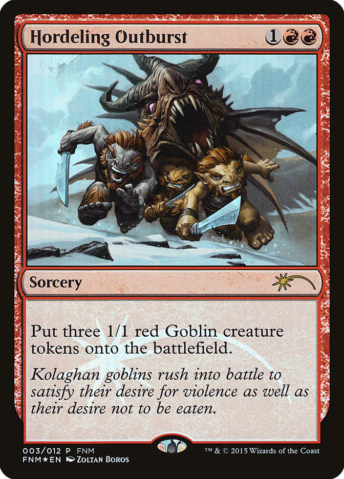 Hordeling Outburst - 3 (Foil)