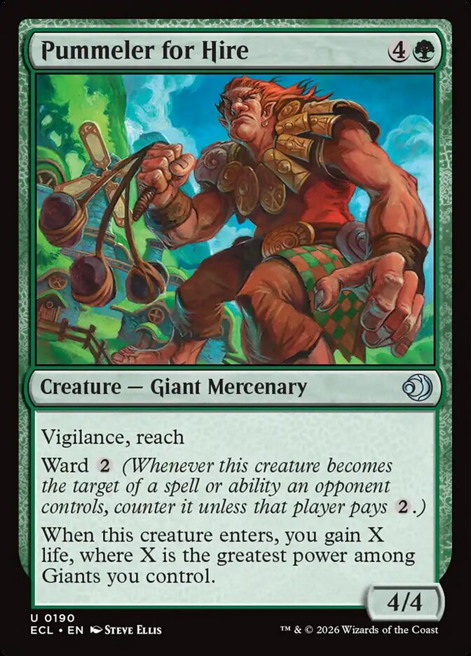 Pummeler for Hire - 190 (Foil)