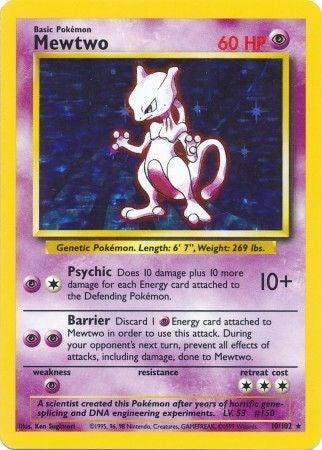 Mewtwo - 010/102 (Holo)