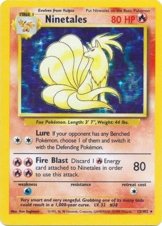 Ninetales - 012/102 (Holo)