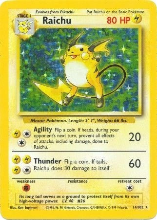 Raichu - 014/102 (Holo)